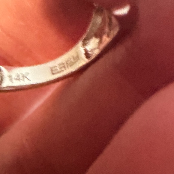 Effy 14kt white gold 1.87 carats diamonds authentic size 7 - Picture 5 of 5